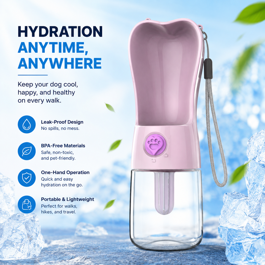 HydraSip™ Bottle by PawsifyHub