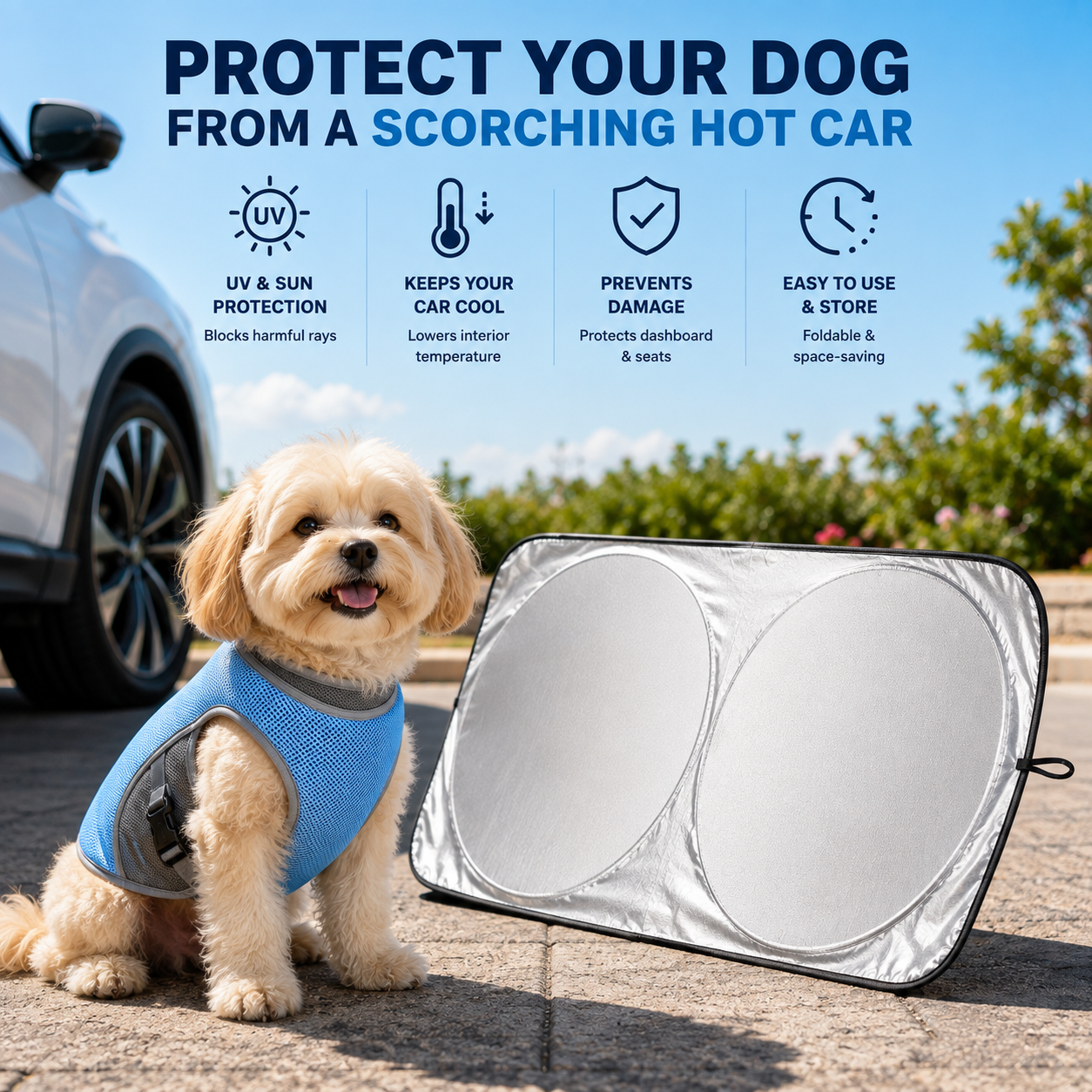 ShadeGuard™ Car Shield by PawsifyHub