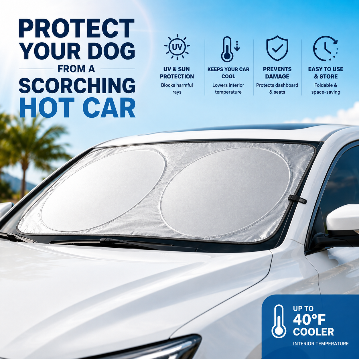 ShadeGuard™ Car Shield by PawsifyHub